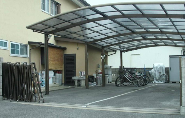 電動・跳ね上げ門扉、電動ウィドオーバードア設置工事 足利市 Ｍ様邸　(2013.07.03)01