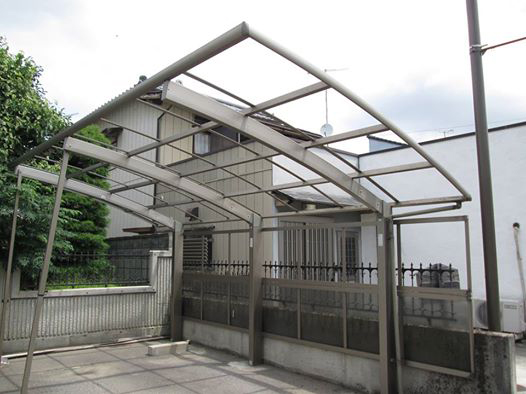 カーポート撤去工事 群馬県邑楽郡大泉町 Ｍ様邸　(2014.03.10)